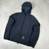 Lamy Velour Hooded Jacket Midnight Navy