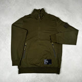 Ghost 1/4 Zip Sweatshirt Khaki