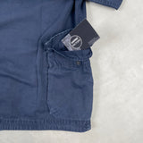 Utility Pocket Overshirt Navy