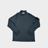 Lightweight Roll-neck Jumper Grey