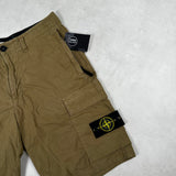 RE - Fit Cargo Shorts Dark Beige