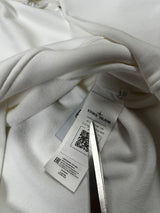 Spell Out Rubber Logo Sweatshirt White