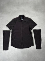 Shadow Project Weft Overshirt Purple