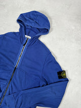 Hooded Zip Sweatshirt  Blue