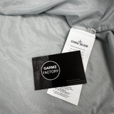 Garment Dyed Crinkle Reps NY Hooded Jacket Ice Blue