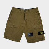 RE - Fit Cargo Shorts Dark Beige