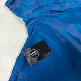Nylon Metal Weft Overshirt Blue & Pink