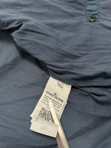 Garment Dyed Crinkle Reps NY Jacket Blue