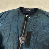 Shadow Project Nylon Metal Spider Bomber Jacket Blue