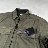Taylon L Zip Overshirt Khaki