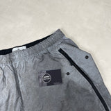 Dust Plated Reflective Shorts Silver