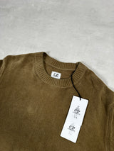 Chenille Knit Lens Jumper Olive