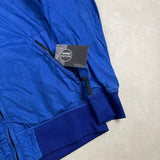 Garment Dyed Crinkle Reps NY Jacket Blue