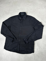 Ghost Zip Overshirt Black