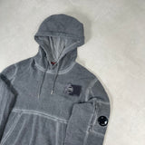 I.C.E Wash Dyed Hoodie Grey