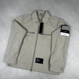 Ghost O-Ventile Zip Overshirt Cream