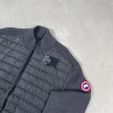 Hybridge Knit Hybrid Jacket Grey