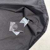 Garment Dyed Wash Overshirt Black