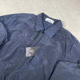 Nylon Metal Lined Overshirt Navy