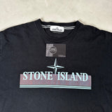 Tricomia Print T - Shirt Black