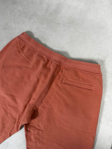 Cotton Fleece Joggers Peach