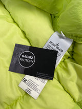Crinkle Reps NY Down Jacket Lime Green