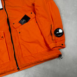 Palace Flatt Nylon La Mille Goggle Jacket Orange