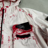 Hand Corrosion On Raso Jacket Pink