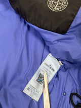 Garment Dyed Crinkle Reps NY Down Gilet Blue