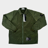 Econyl Nylon Metal Overshirt Green