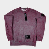 Dust Colour Finish Sweatshirt Pink