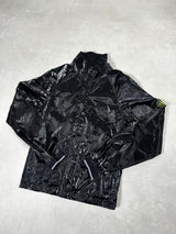 Prismatic Silk Zipped Jacket Black