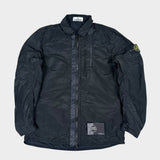 Nylon Metal Lined Overshirt Black