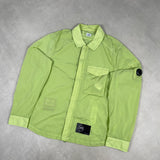 Chrome-R Pocket Overshirt Lime