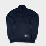 Ghost 1/4 Zip Sweatshirt Black