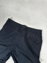 Compass Patch Cargo Trousers Black