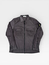 Nylon Metal Ripstop Overshirt Purple