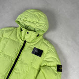 Crinkle Reps NY Down Jacket Lime Green