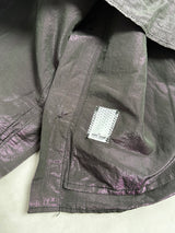 Shadow Project Weft Overshirt Purple