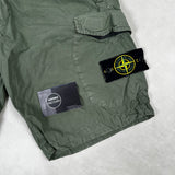 RE - Fit Light Cargo Shorts Green