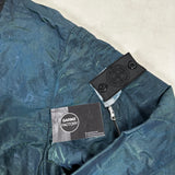 Shadow Project Nylon Metal Spider Bomber Jacket Blue