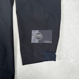 C.P. Shell Hooded Goggle Smock Jacket Black