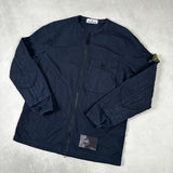 Garment Dyed Ripstop Overshirt Navy