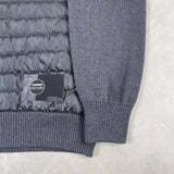 Hybridge Knit Hybrid Jacket Grey