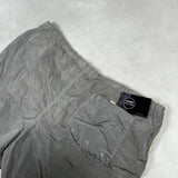 Nylon Metal Swim Shorts Silver