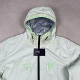 Membrana 3L TC Hooded Jacket Light Green