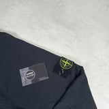 Crewneck Sweatshirt With Primaloft Panneling Black