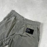 Nylon Metal Swim Shorts Silver