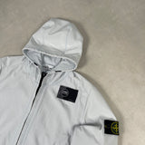 Light Soft Shell-R Hooded Jacket Light Blue