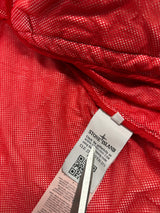 Nylon Metal Tyvek Shield Jacket Red